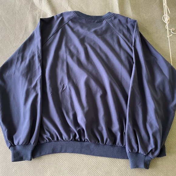 Rolls-Royce V-Neck Pullover Long Sleeve Navy Blue Men's XX-Large Made in USA - Picture 7 of 7